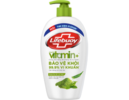 Lifebuoy - Nước Rửa Tay Vitamin Matcha & Lô Hội