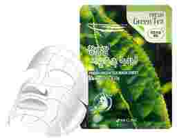 3W Clinic - Mặt Nạ Trà Xanh Fresh Green Tea