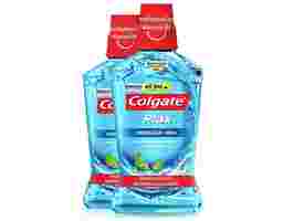 Colgate - Bộ Đôi Nước Súc Miệng Plax Bạc Hà