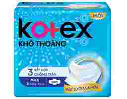 Kotex - Băng Vệ Sinh Khô Thoáng Dày Cánh