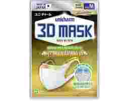 Unicharm - Khẩu Trang 3D Mask Nẹp Mũi Bảo Vệ Size M