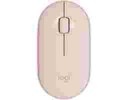 Logitech - Chuột Không Dây Bluetooth Pebble M350S Tonal Rose