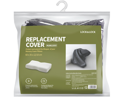 LocknLock - Vỏ Gối Memory Foam Pillow Hlw Xám Đậm Mã HLW113CV
