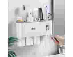 Parroti - Kệ Bàn Chải Đánh Răng Và Kem Đánh Răng 3 Ly MN1