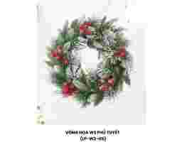 Chaang Chiia - Vòng Hoa Phủ Tuyết 60.96cm LP-W2-HS