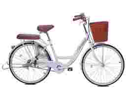 Thống Nhất - Xe Đạp Mini Thành Phố 24 Inch Y23 Màu Trắng