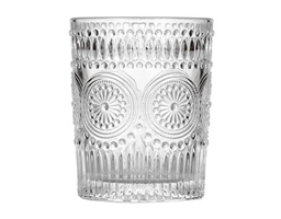 Baroque - Ly Thủy Tinh Thấp Baroque Viền Vàng 300ml