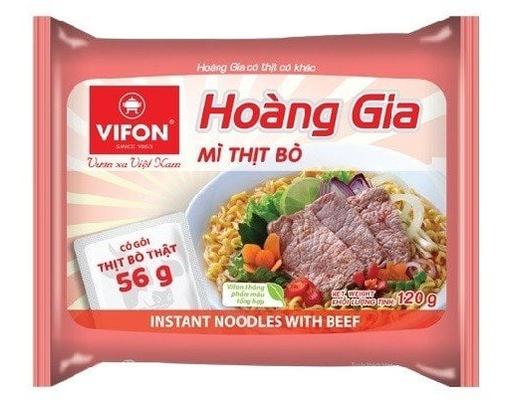 Mì Vifon Hoàng Gia Vị Thịt Bò Gói 120G Vifon