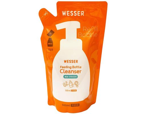 Nước Súc Rửa Bình Sữa Angel Refill 500ml Wesser
