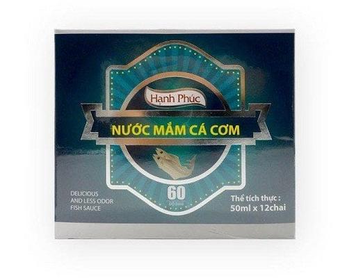 Nước Mắm 60 Độ Đạm - 12 x 50ml Hạnh Phúc