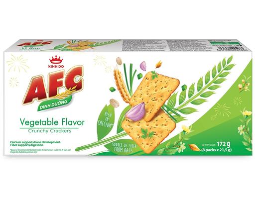 Bánh Cracker Dinh Dưỡng Vị Rau Cải 172g AFC