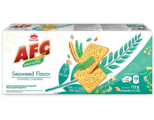Bánh Cracker Dinh Dưỡng Vị Tảo Biển 172g AFC