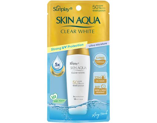 Sữa Chống Nắng Dưỡng Da Sáng Mịn Clear White SPF50+ PA++++ 25g Sunplay