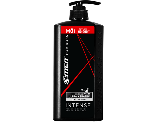 Dầu Gội Hương Nước Hoa For Boss Intense 650g X-Men