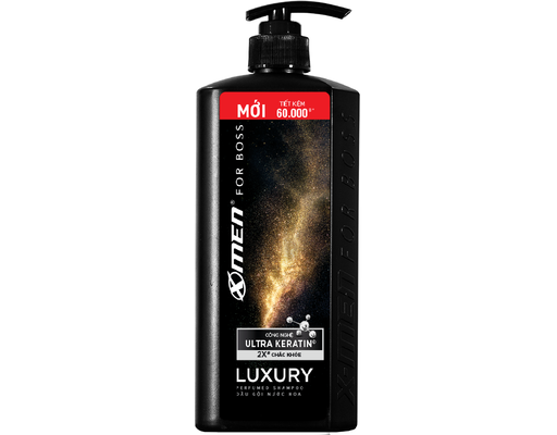 Dầu Gội Hương Nước Hoa For Boss Luxury Keratin 650g X-Men