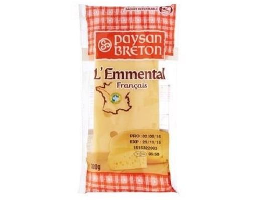 Phô Mai Emmental Portion 220g Paysan Breton