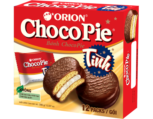Hộp 12 Bánh Chocopie Vị Nguyên Bản 396g Orion