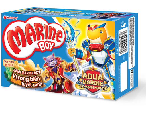 Bánh Cá Vị Rong Biển Marine Boy 35g Orion