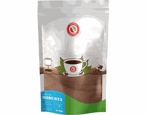 Cà Phê Hạt Rang Robusta 500g Copen