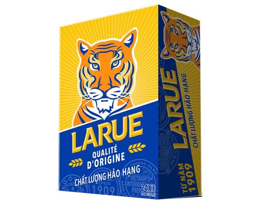 Thùng 24 Lon Bia Larue Xanh 330ml Larue