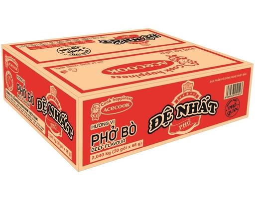 Thùng 30 Gói Phở Bò Đệ Nhất 68g - 01066715 ACECOOK