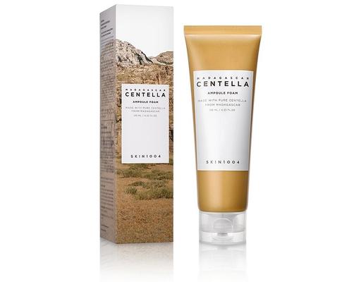 Sữa Rửa Mặt Dịu Nhẹ Sạch Sâu Chiết Xuất Rau Má Madagascar Centella Ampoule Foam 125ml Skin1004