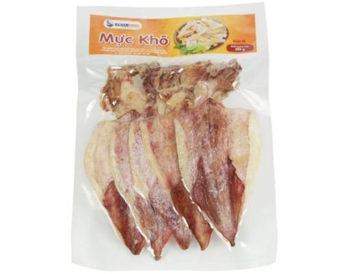 Mực Khô Còn Da Size M 17-20cm 250g Hải Nam