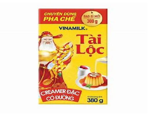 Sữa Đặc Vinamilk Creamer Tài Lộc Hộp Giấy 380g Vinamilk