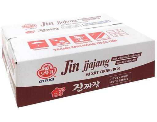 Thùng 20 Mì Jin Xốt Tương Đen 135g - 09588370 Otoki