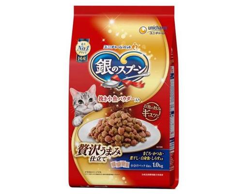 Thức Ăn Dạng Hạt Cho Mèo Giảm Nôn Trớ Tiêu Hóa Tối Ưu Vị Cá Ngừ 800g Silver Spoon