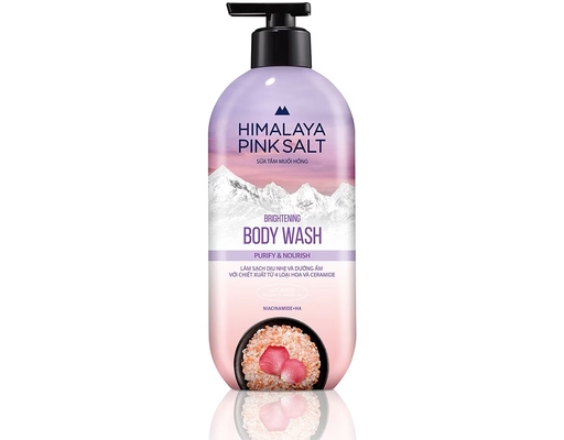 Sữa Tắm Muối Hồng Himalaya Làm Sạch Và Dưỡng Ẩm 500g HIMALAYA PINK SALT