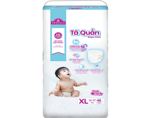 TOPVALU Tã Quần XL48 Cho Bé Từ 12-17kg