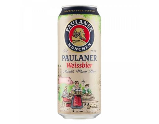 Bia Paulaner Weissbier Lon 500ml Paulaner