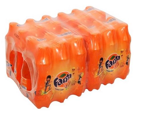 Thùng 24 Nước Giải Khát Hương Cam Chai 390ml Fanta