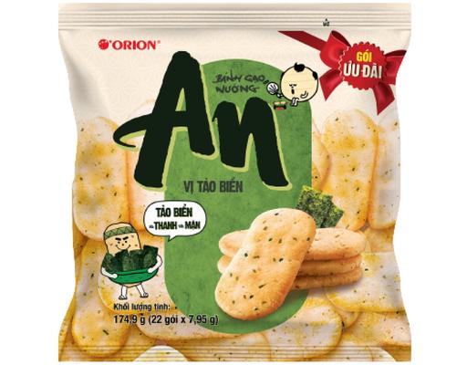 Bánh Gạo Nướng An Vị Tảo Biển 22P 175g Orion