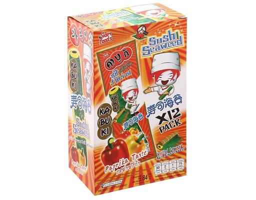 Bánh Gạo Cuộn Rong Biển Vị Cay Ngọt 84g Siam Food