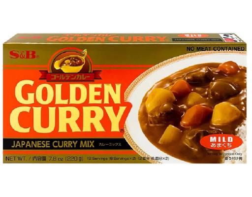 Viên Xốt Cari Golden Curry Mix Mild 220g S&B