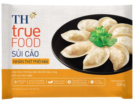 Sủi Cảo Thịt - Phô Mai 300g TH True Food