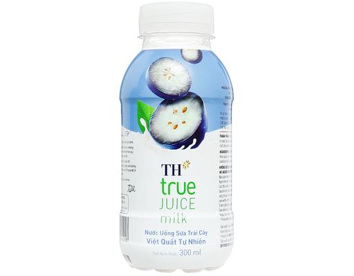 Nước Uống Sữa Trái Cây Th True Milk Hương Việt Quất Chai 300ml TH True Milk