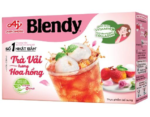 Trà Vải Hương Hoa Hồng 8 gói x 11g Blendy
