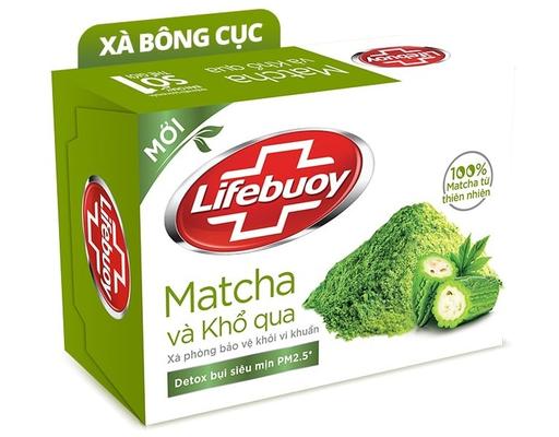 Xà Phòng Cục Diệt Khuẩn Matcha Khổ Qua 90g Lifebuoy