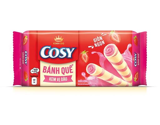 Bánh Cosy Que Vị Dâu 132g Cosy