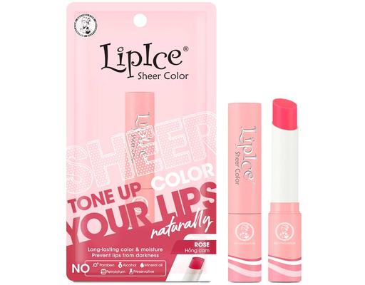 Son Dưỡng Hiệu Chỉnh Sắc Môi Rose Hồng Cam 2.4g LipIce
