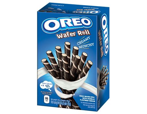 Bánh Quế Vị Vanilla Wafer Roll 54g Oreo