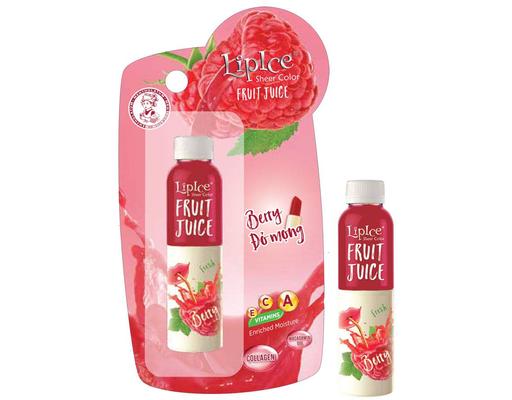 Son Dưỡng Chiết Xuất Trái Cây Fruit Juice Berry Đỏ Mọng 4g LipIce