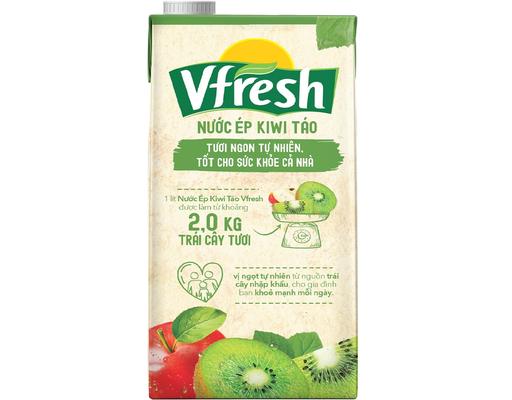 Nước Trái Cây Kiwi Táo 1L Vfresh
