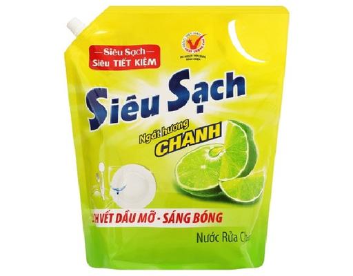 Nước Rửa Chén Siêu Sạch Hương Chanh 3.2kg Lix
