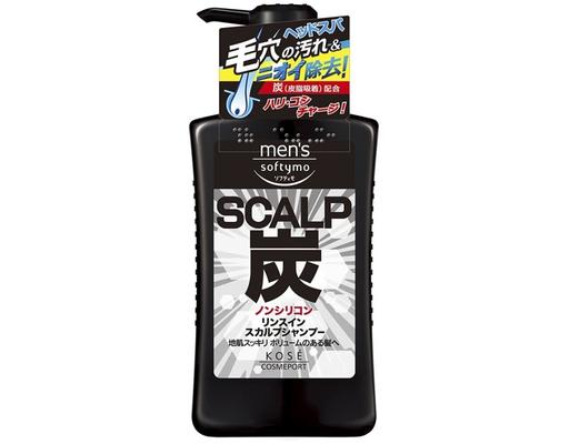Dầu Gội Nam Softymo Than Hoạt Tính 550ml Kosé