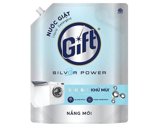 Nước Giặt Nano Bạc Hương Nắng Mới 3.6kg Gift