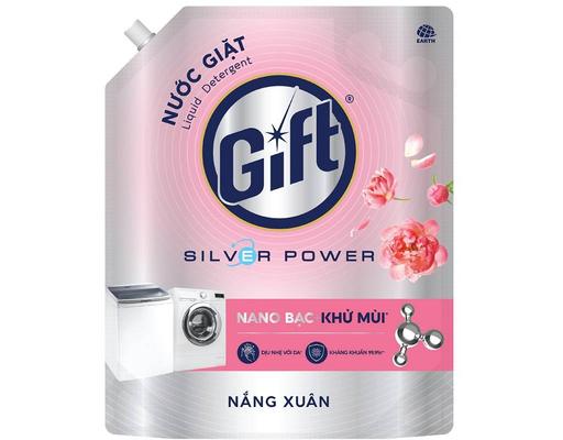 Nước Giặt Nano Bạc Hương Nắng Xuân 3.6kg Gift